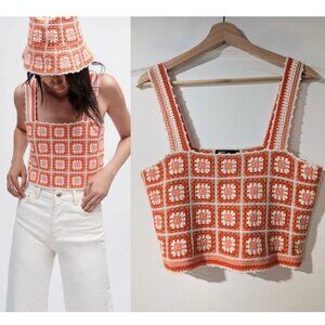 NEW Maje | Matucada Crochet Crop Top